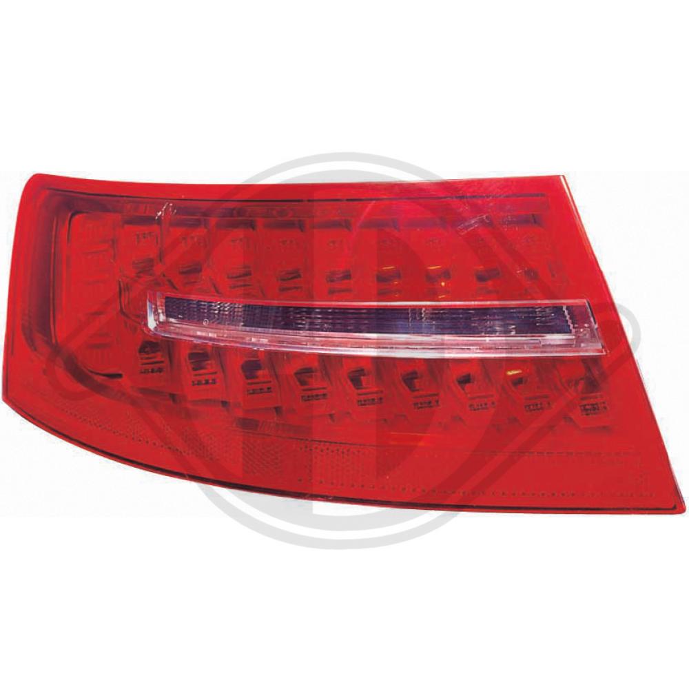 DIEDERICHS Baglygte 1027091 LED venstre for AUDI