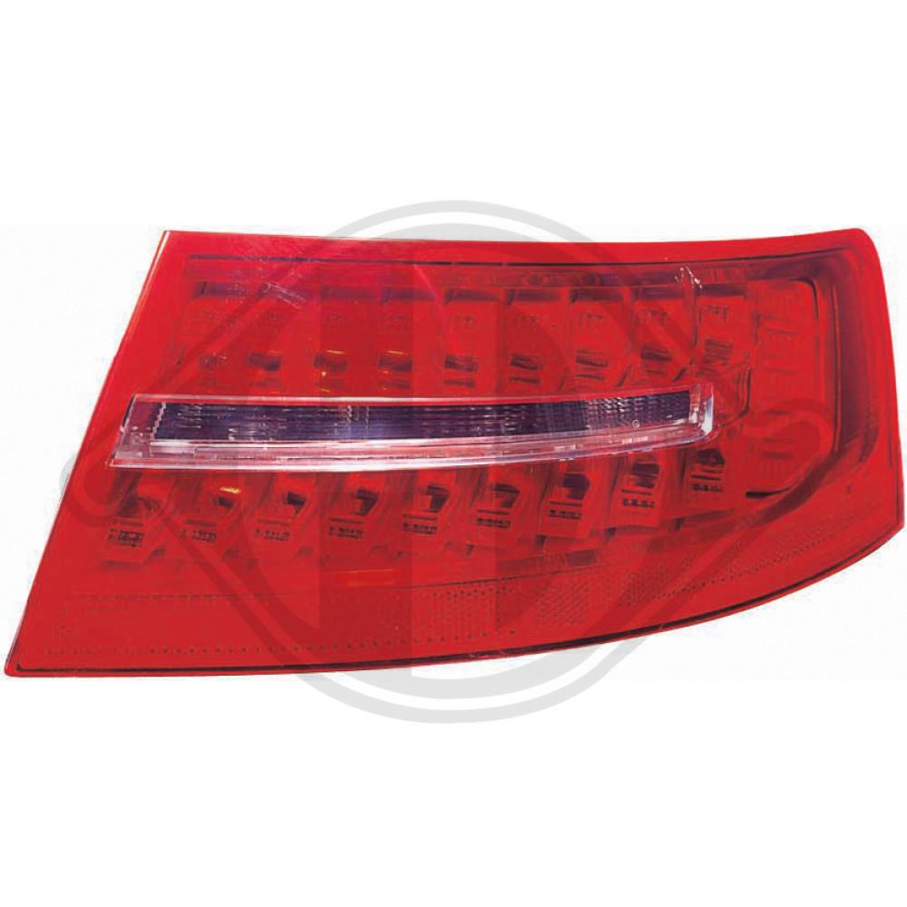 DIEDERICHS Baglygte 1027090 LED højre for AUDI
