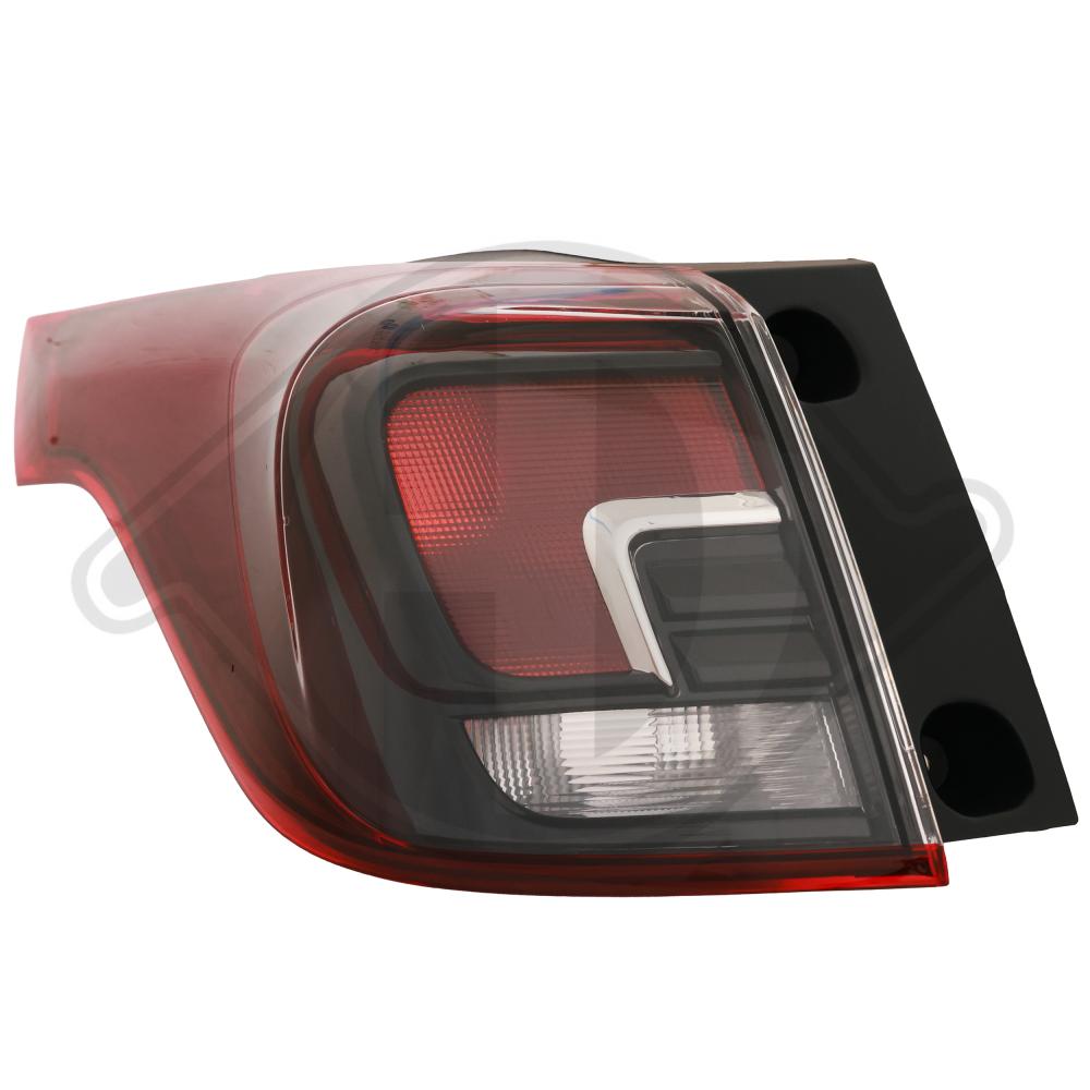 DIEDERICHS Baglygte 1877091 P21/5W venstre for OPEL