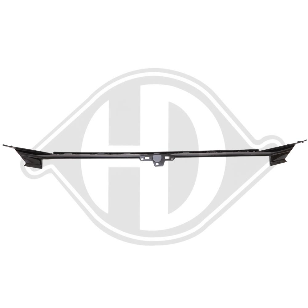 DIEDERICHS Pynte-/beskyttelsesliste, kølergitter 4228444 for PEUGEOT