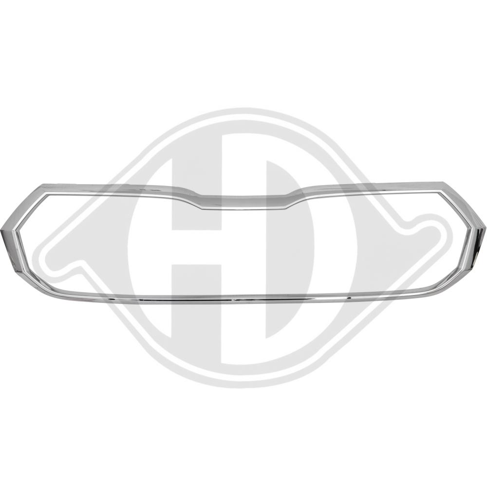 DIEDERICHS Ramme, kølergitter 7808042 for SKODA
