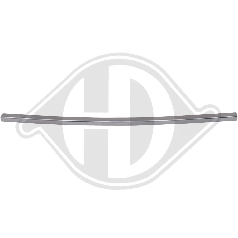 DIEDERICHS Pynte-/beskyttelsesliste, kølergitter 1612046 for MERCEDES-BENZ