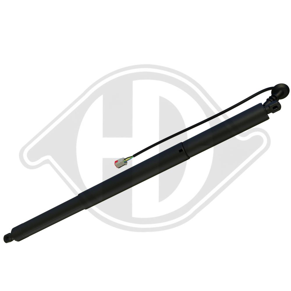 DIEDERICHS Gasfjeder, kuffert-/lastrum 9100626 bagved til venstre for FORD