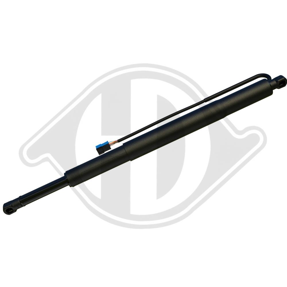 DIEDERICHS Gasfjeder, kuffert-/lastrum 9100615 bagved til venstre for BMW