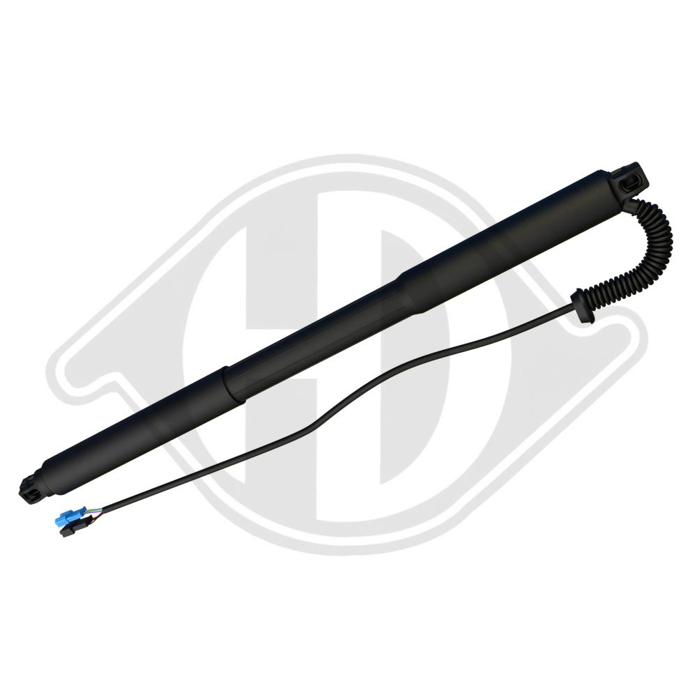 DIEDERICHS Gasfjeder, kuffert-/lastrum 9100611 bagved til venstre for BMW