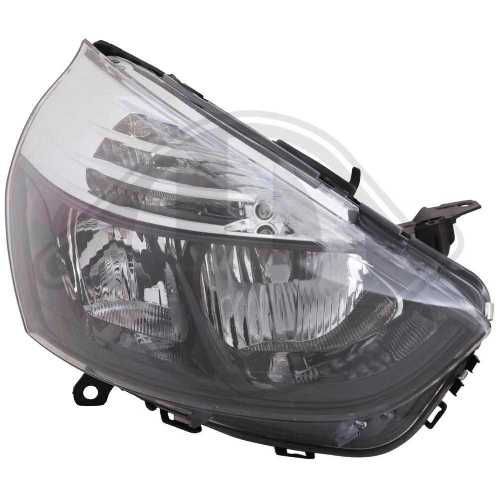 DIEDERICHS Forlygte 4416980 H7/H1 højre for RENAULT