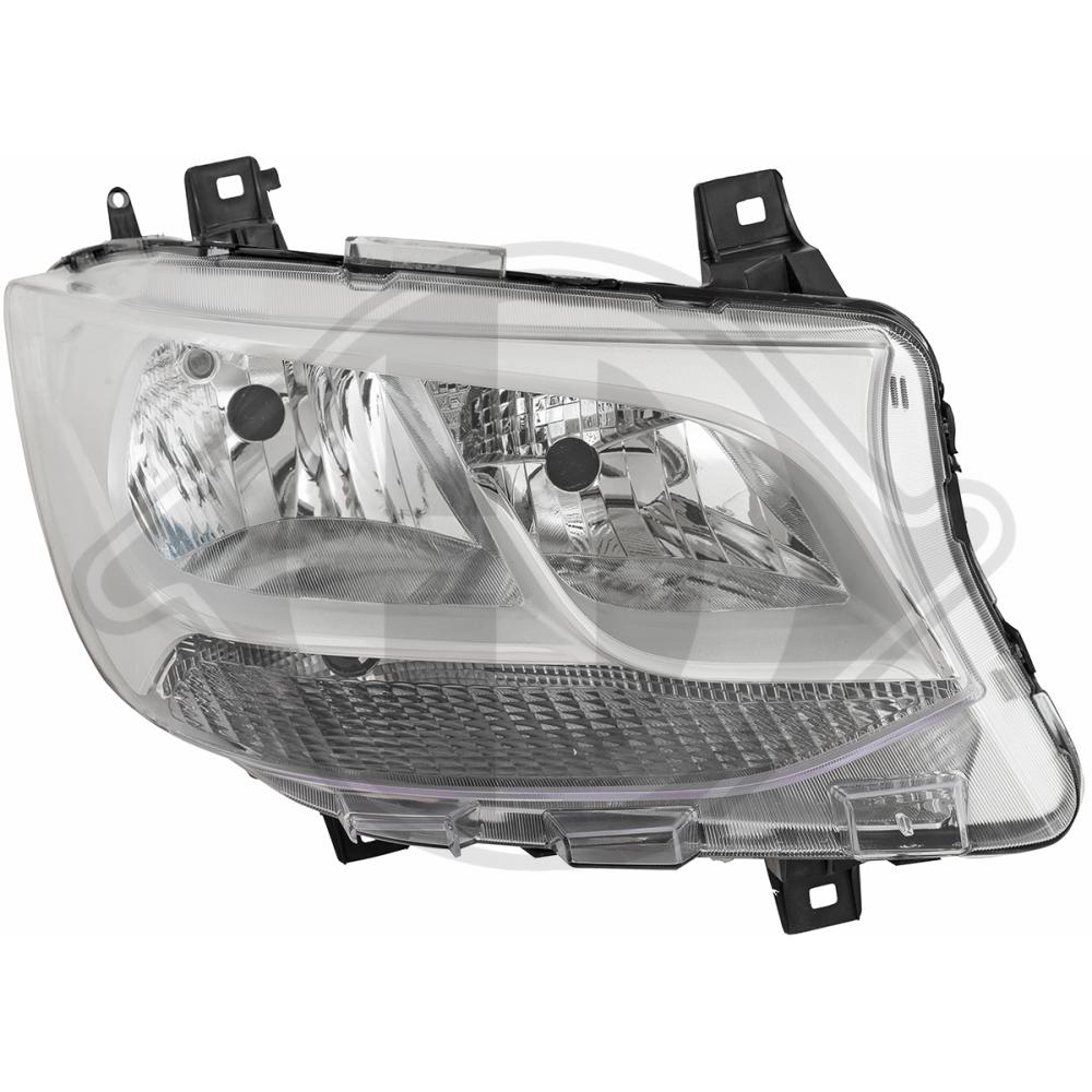 DIEDERICHS Forlygte 1664080 W5W højre for MERCEDES-BENZ