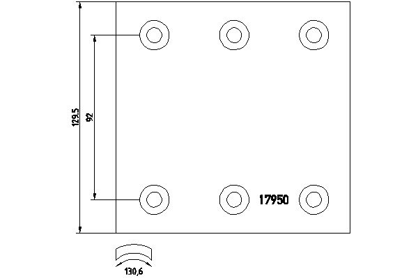 TEXTAR 1729006 for MERCEDES-BENZ