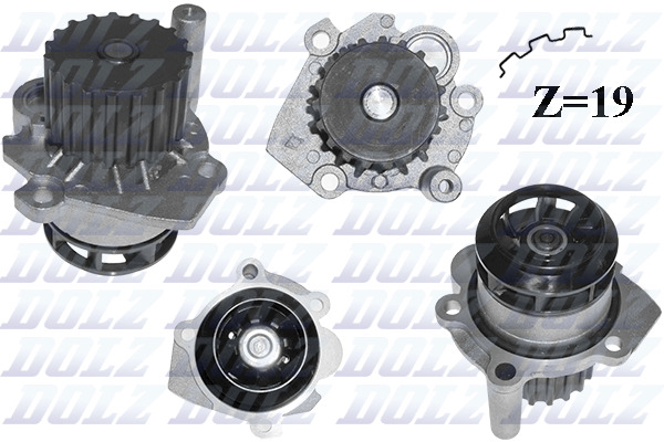 DOLZ Vandpumpe a250 for VW