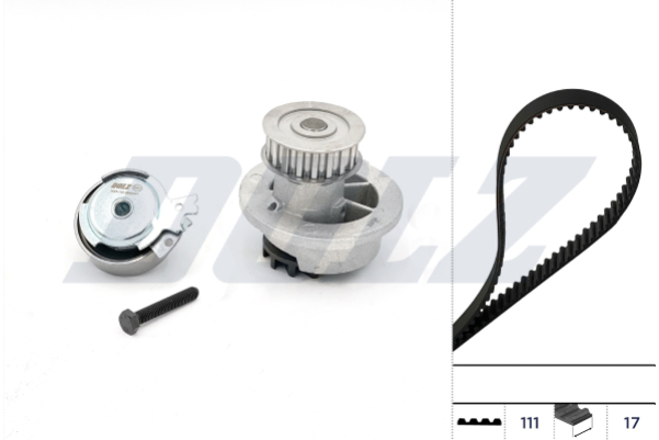 DOLZ Vandpumpe + tandremssæt kd021