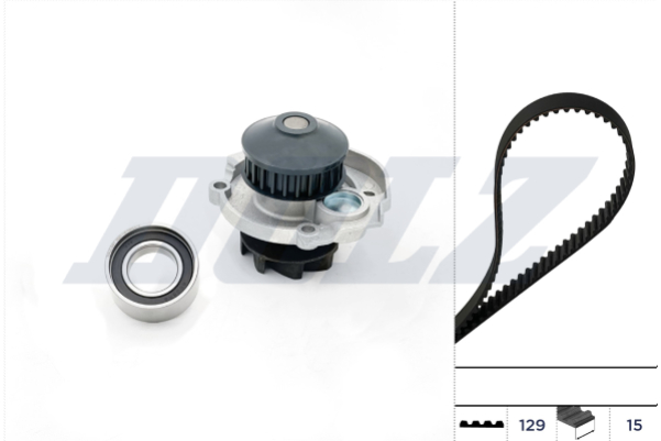 DOLZ Vandpumpe + tandremssæt kd022