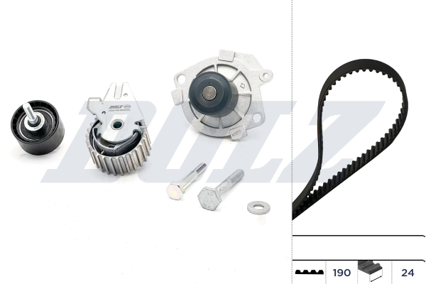 DOLZ Vandpumpe + tandremssæt kd032