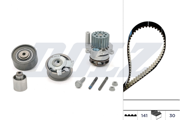 DOLZ Vandpumpe + tandremssæt kd047