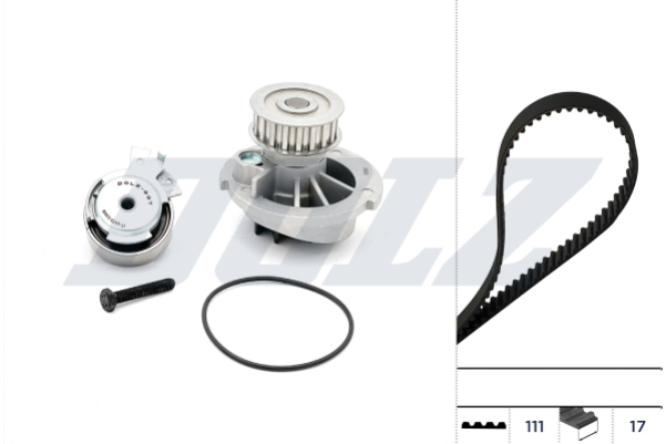 DOLZ Vandpumpe + tandremssæt kd024