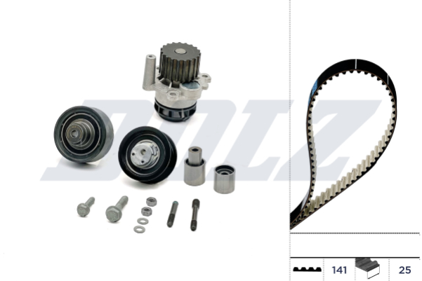 DOLZ Vandpumpe + tandremssæt kd104