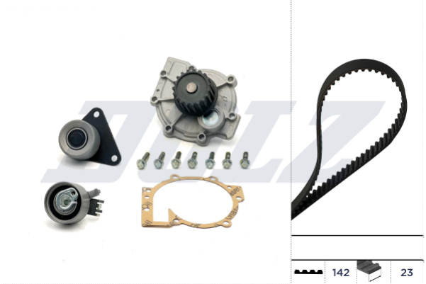 DOLZ Vandpumpe + tandremssæt kd115