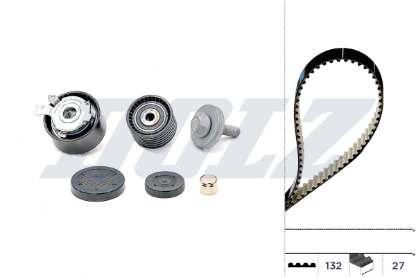 DOLZ Tandremssæt skd046 for DACIA NISSAN RENAULT