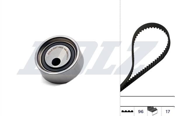 DOLZ Tandremssæt skd066 for NISSAN DACIA