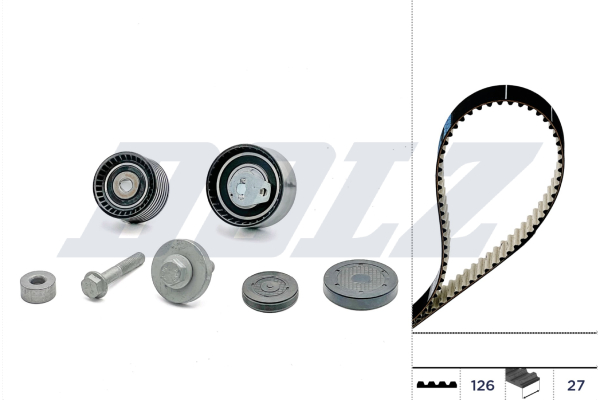 DOLZ Tandremssæt skd117 for OPEL VAUXHALL RENAULT