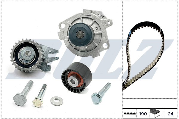 DOLZ Vandpumpe + tandremssæt kd045