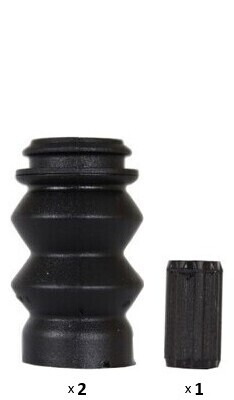 ELSTOCK Bremsekaliper 820898 bagved akslen for MERCEDES-BENZ