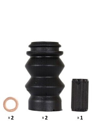 ELSTOCK Bremsekaliper 862186 bagved akslen for HONDA