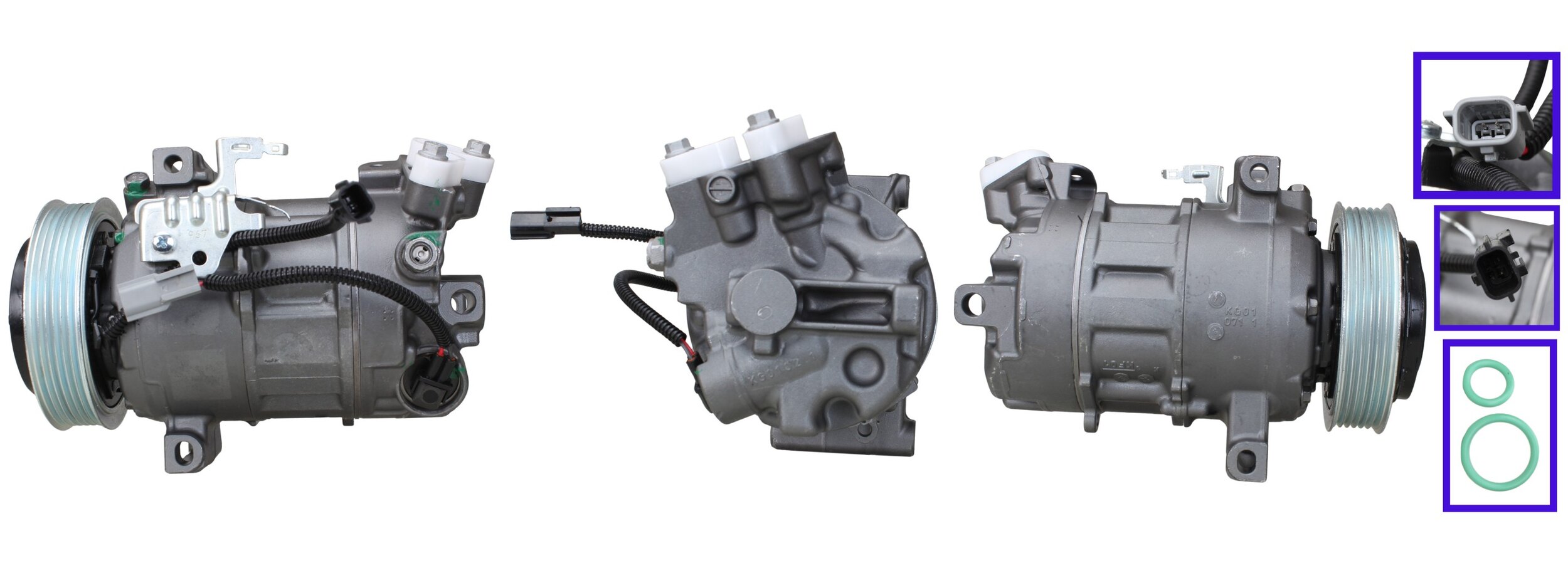 ELSTOCK Kompressor, klimaanlæg 51-1597 for NISSAN