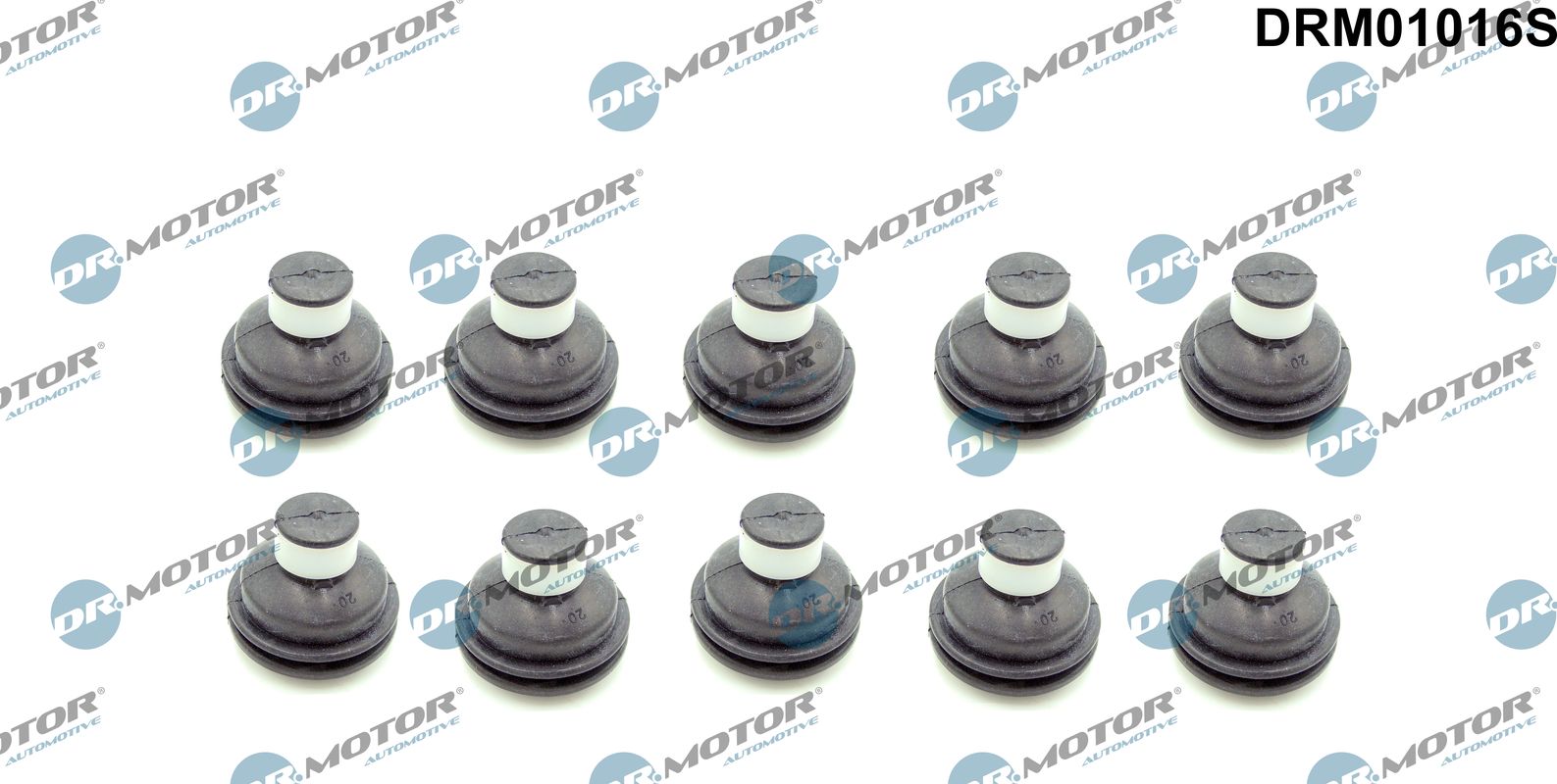 DR.MOTOR AUTOMOTIVE Gummimuffe, motorafdækning drm01016s for OPEL RENAULT