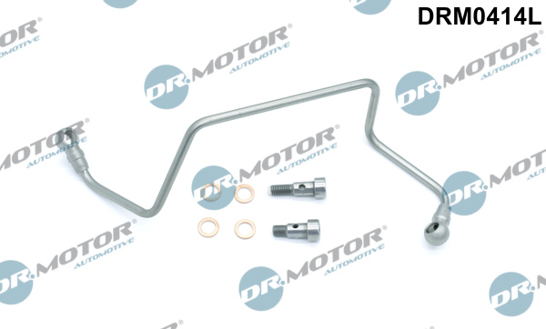 DR.MOTOR AUTOMOTIVE Olierør, turbolader DRM0414L for PEUGEOT DS