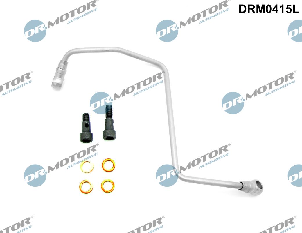 DR.MOTOR AUTOMOTIVE Olierør, turbolader DRM0415L for PEUGEOT