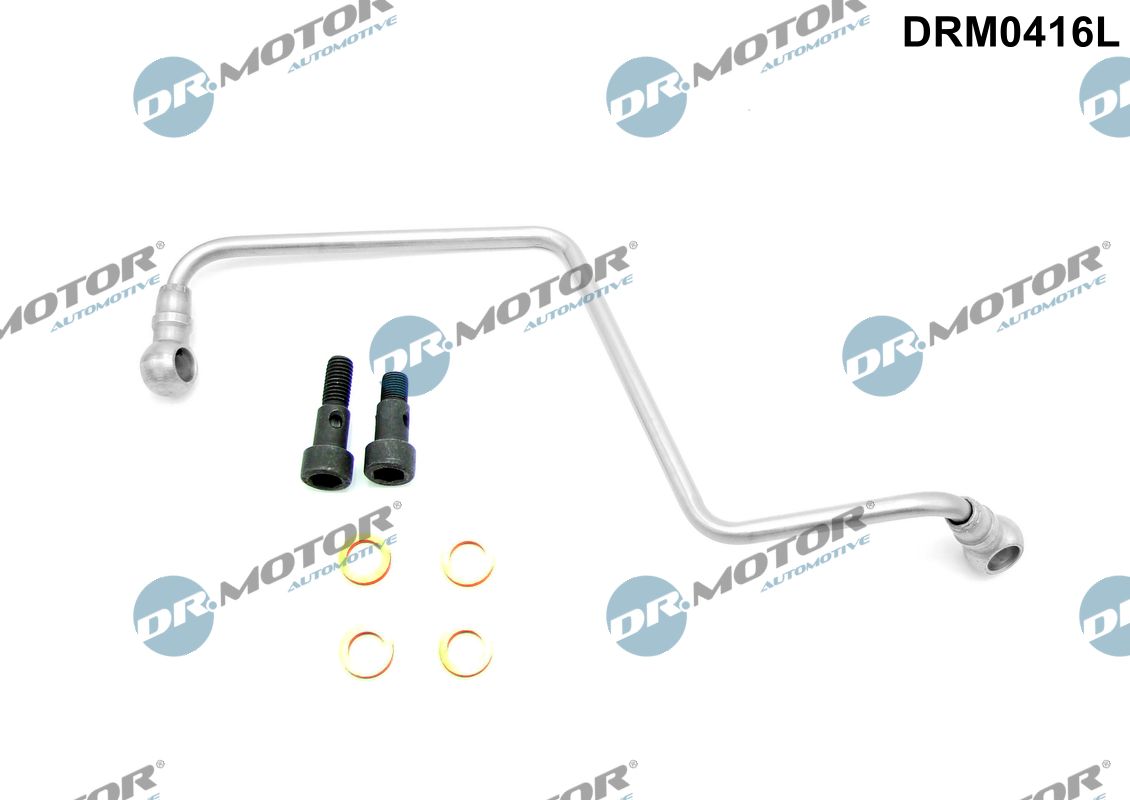 DR.MOTOR AUTOMOTIVE Olierør, turbolader DRM0416L for PEUGEOT