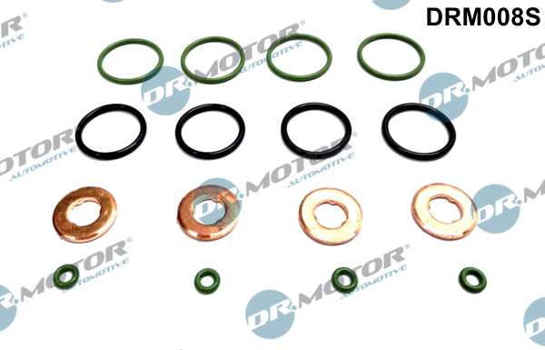 DR.MOTOR AUTOMOTIVE Pakningssæt, indsprøjtningsdyse drm008s for MINI MERCEDES-BENZ SMART