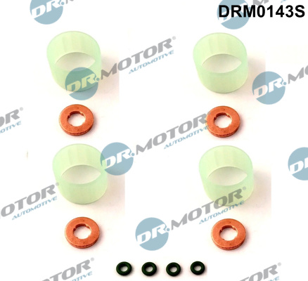 DR.MOTOR AUTOMOTIVE Pakningssæt, indsprøjtningsdyse drm0143s for PEUGEOT FORD