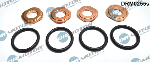 DR.MOTOR AUTOMOTIVE Pakningssæt, indsprøjtningsdyse drm0255s nede for OPEL