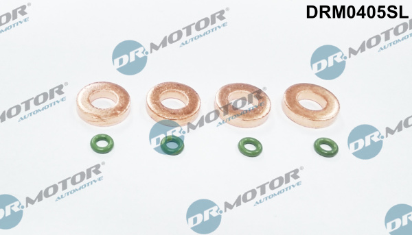 DR.MOTOR AUTOMOTIVE Pakningssæt, indsprøjtningsdyse drm0405sl