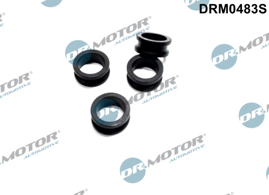 DR.MOTOR AUTOMOTIVE Tætningsring, indsprøjtningsventil drm0483s midten for MAZDA