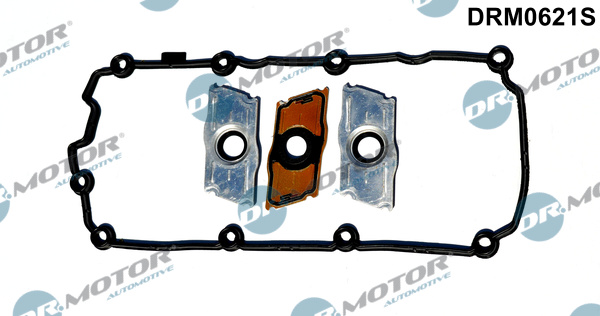 DR.MOTOR AUTOMOTIVE Pakningssæt, ventildæksel drm0621s til cylinder 4-6 for VW PORSCHE
