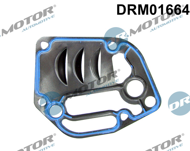 DR.MOTOR AUTOMOTIVE Pakning, oliefilterhus drm01664 motorside for VW