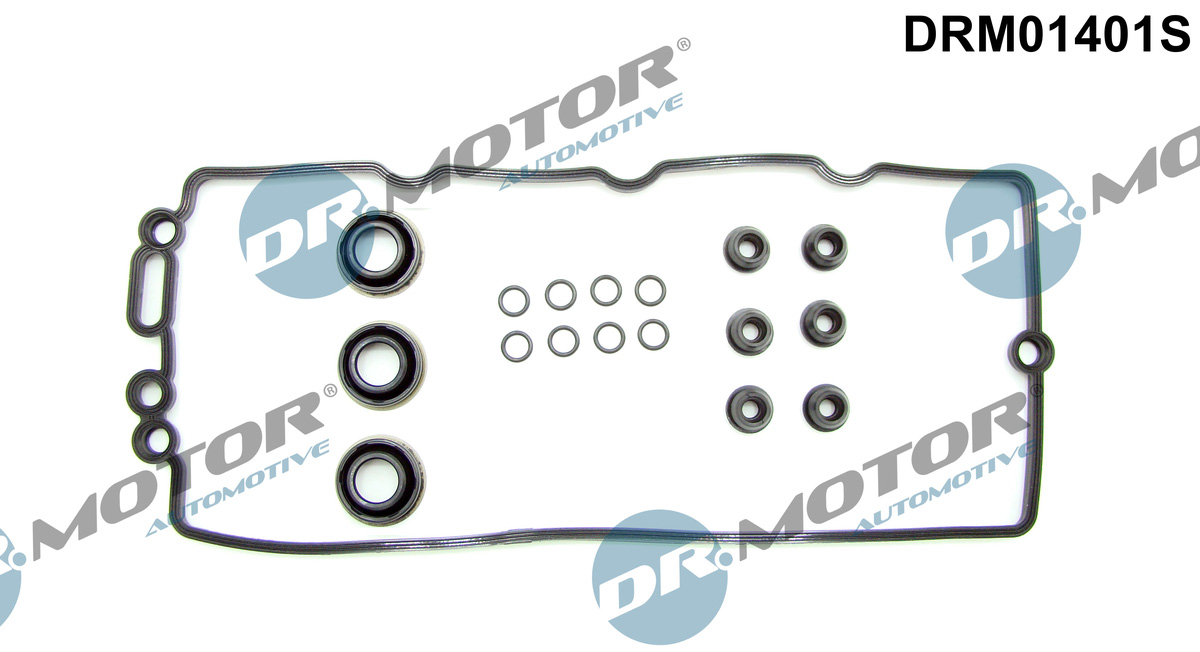 DR.MOTOR AUTOMOTIVE Pakningssæt, ventildæksel drm01401s til cylinder 4-6 for VW
