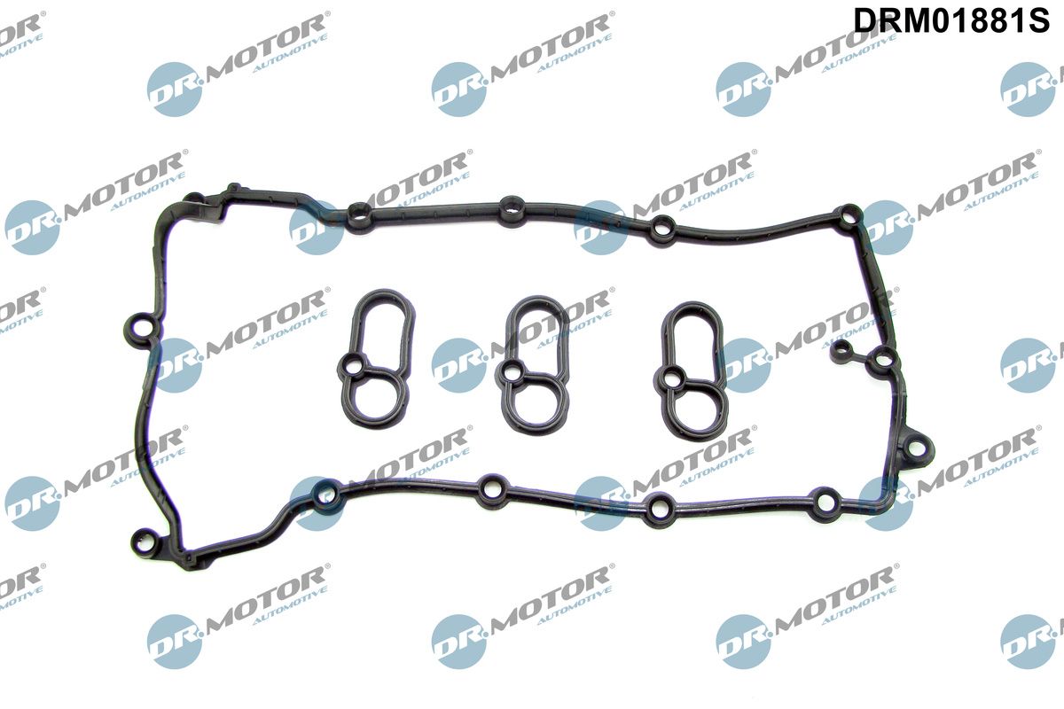 DR.MOTOR AUTOMOTIVE Pakningssæt, ventildæksel drm01881s venstre for LAND ROVER JAGUAR FORD