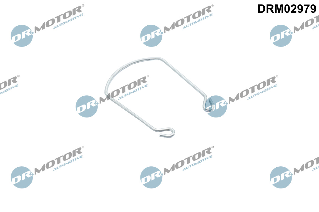 DR.MOTOR AUTOMOTIVE Spændebånd, ladeluftslange drm02979 oppe for RENAULT