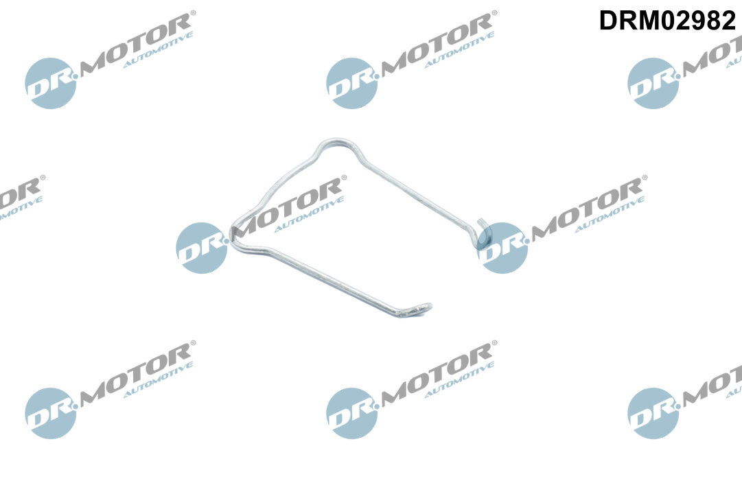 DR.MOTOR AUTOMOTIVE Spændebånd, ladeluftslange drm02982 oppe for RENAULT