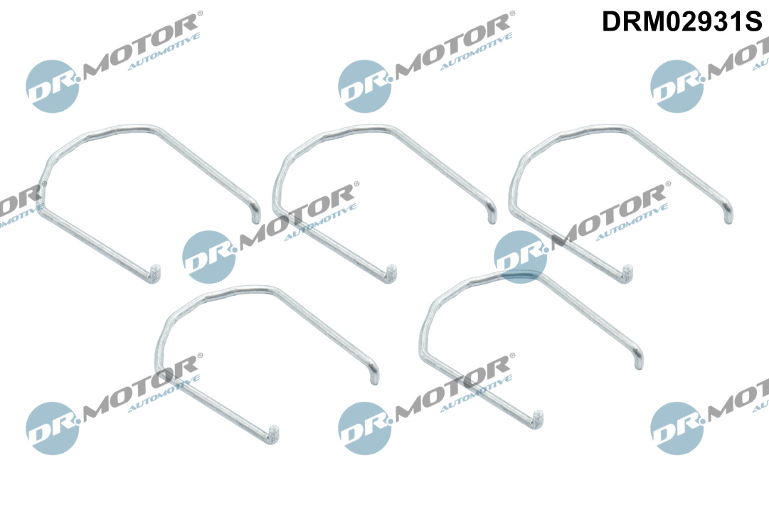 DR.MOTOR AUTOMOTIVE Spændebånd, ladeluftslange drm02931s oppe for OPEL NISSAN RENAULT