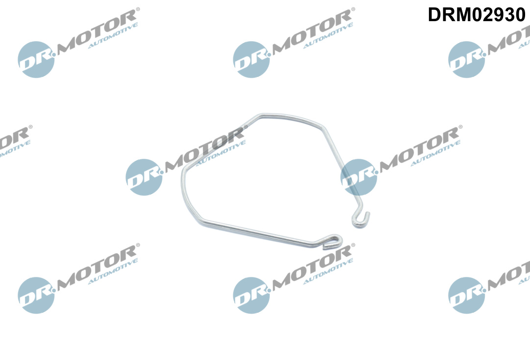 DR.MOTOR AUTOMOTIVE Spændebånd, ladeluftslange drm02930 nede for RENAULT