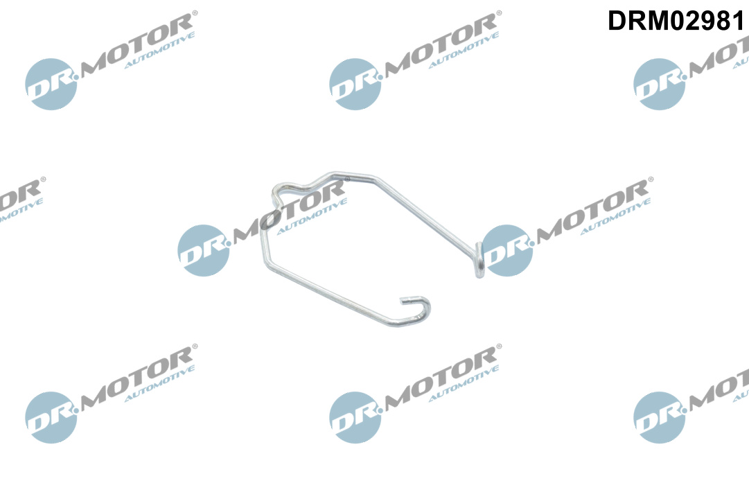 DR.MOTOR AUTOMOTIVE Spændebånd, ladeluftslange drm02981 nede for RENAULT