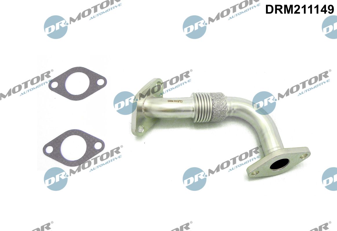 DR.MOTOR AUTOMOTIVE Rør, EGR-ventil DRM211149 for VW