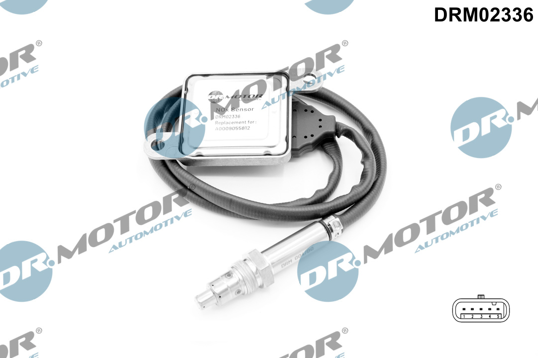 DR.MOTOR AUTOMOTIVE NOx-sensor, NOx-katalysator drm02336 efter SCR-katalysator for MERCEDES-BENZ