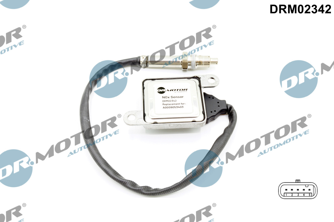 DR.MOTOR AUTOMOTIVE NOx-sensor, NOx-katalysator drm02342 efter SCR-katalysator for MERCEDES-BENZ
