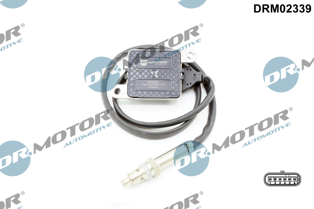 DR.MOTOR AUTOMOTIVE NOx-sensor, NOx-katalysator drm02339 efter SCR-katalysator for OPEL