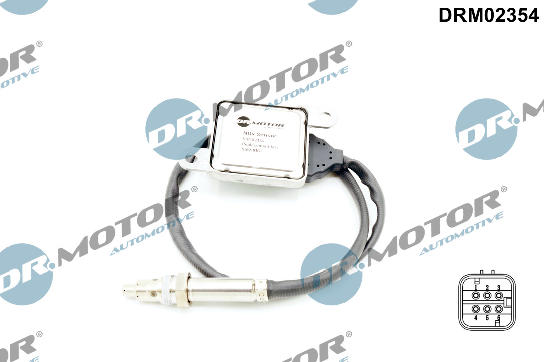 DR.MOTOR AUTOMOTIVE NOx-sensor, NOx-katalysator drm02354 foran SCR-katalysator for VAUXHALL